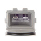 ZIJMARKERINGSLAMP GEEL 12/24V 110X41MM KAN OOK GEBRUIKT WORDEN ALS REFLECTOR